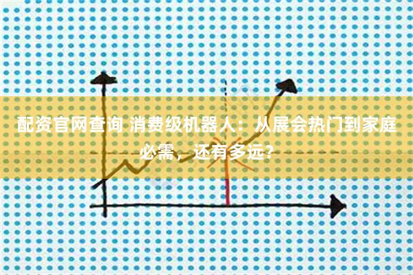 配资官网查询 消费级机器人：从展会热门到家庭必需，还有多远？